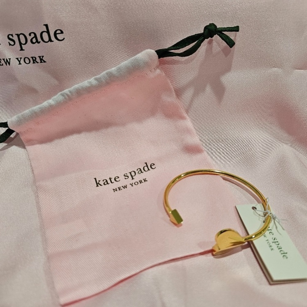 Kate Spade | Gold Heritage Cuff Bracelet - Picture 8 of 12